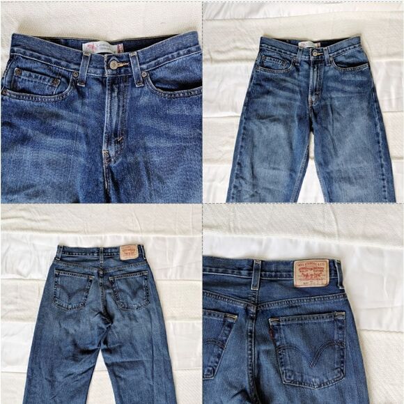 Vintage Levi's 569 Mid-Rise Loose Straight Jeans - Picture 6 of 7